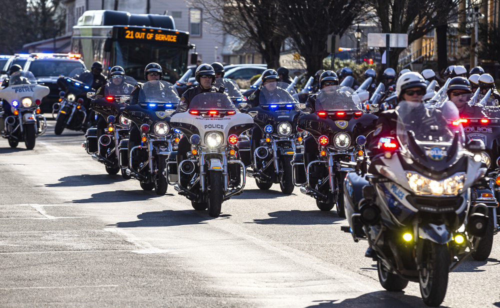 Lebanon Police Lt William Lebo Funeral Procession Pennlive