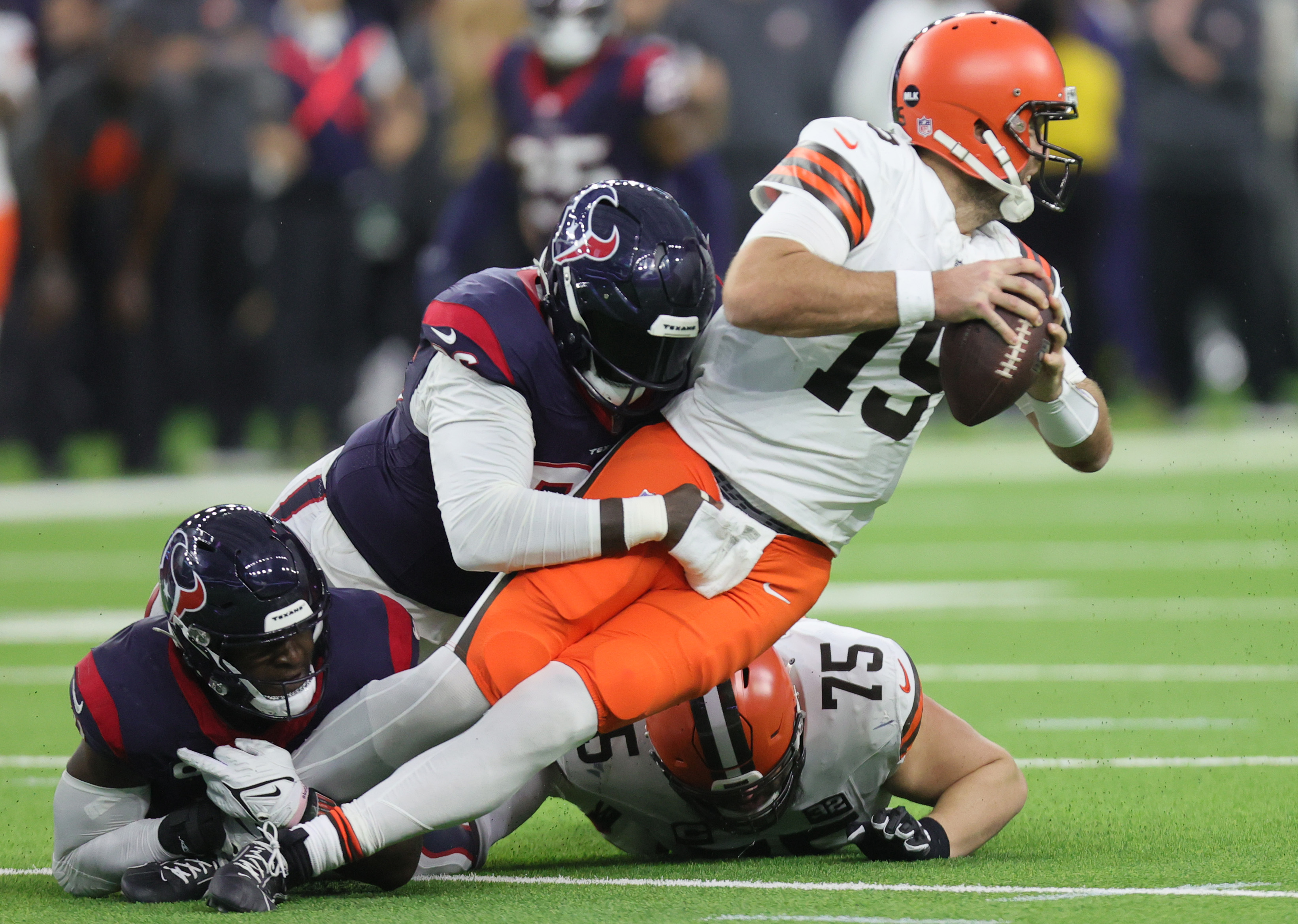 Cleveland Browns Vs Houston Texans In Wild Card Playoff January