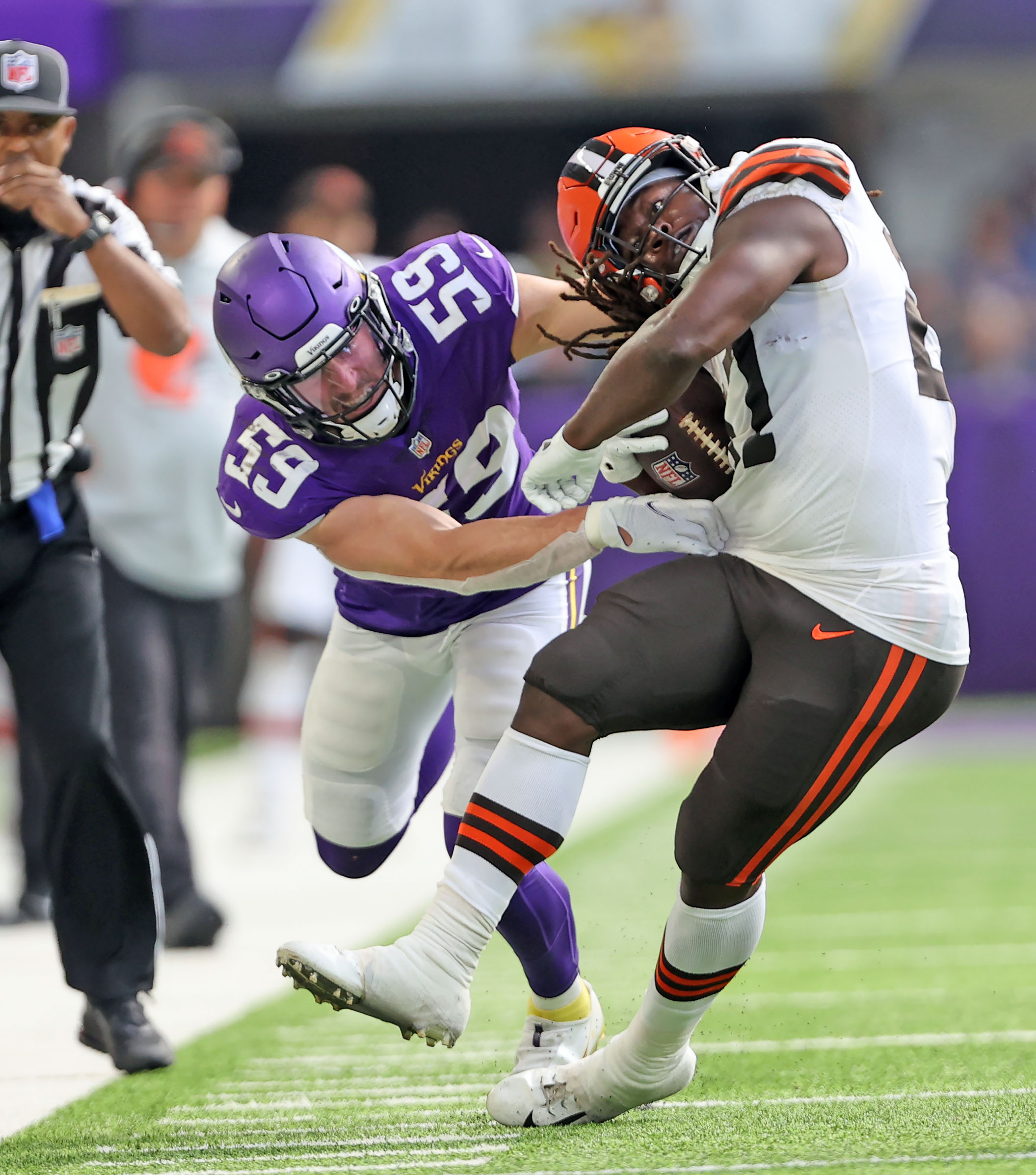 Cleveland Browns Vs Minnesota Vikings October 3 2021 Cleveland