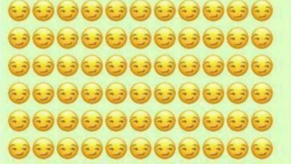 Reto Viral Puedes Encontrar El Emoji Que Es Diferente En