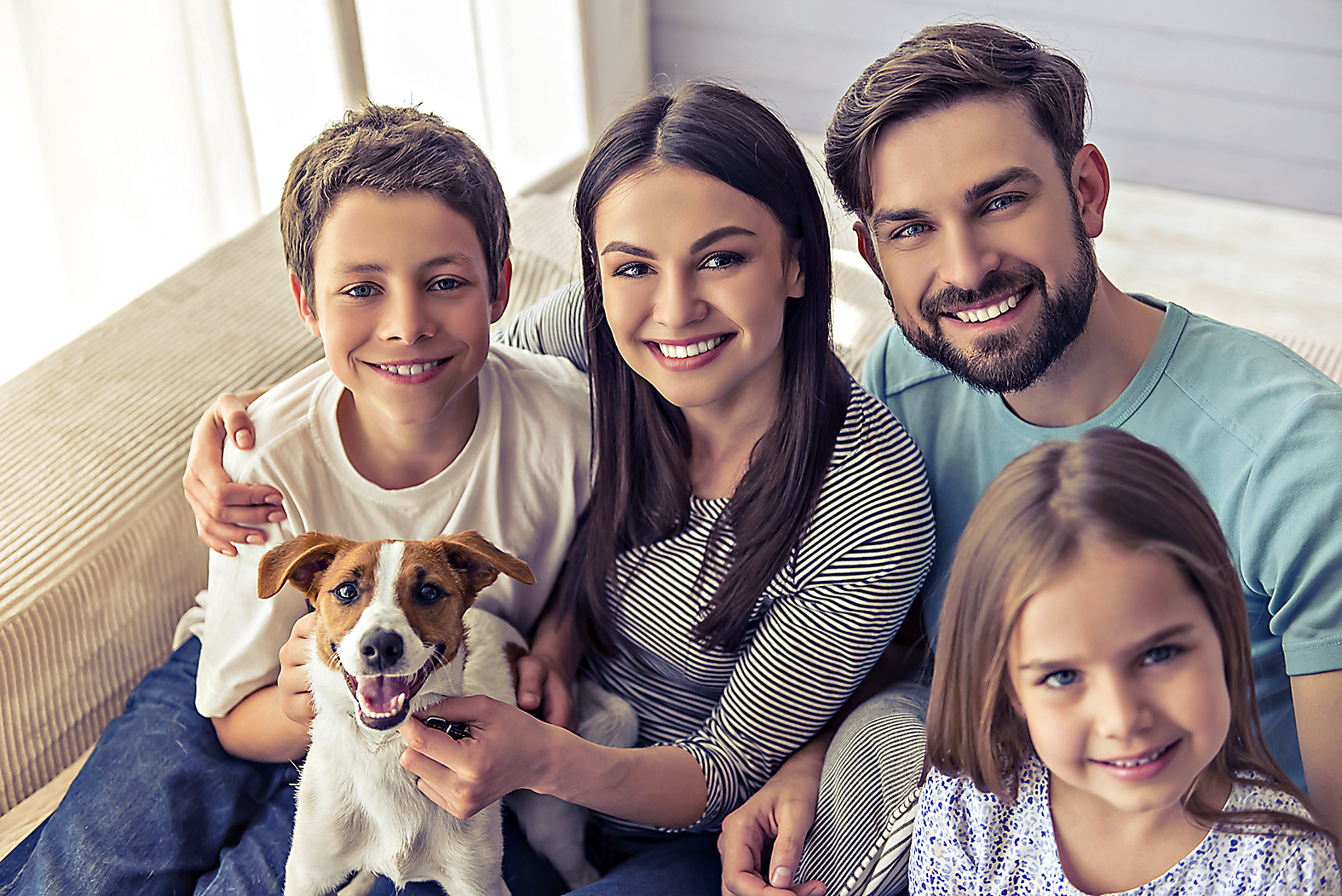 Perros Una Mascota Adoptada Es Un Nuevo Integrante De La Familia Mas