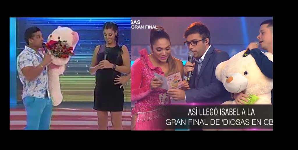 Christian Domínguez realiza sorpresa a Isabel Acevedo en Combate Igual