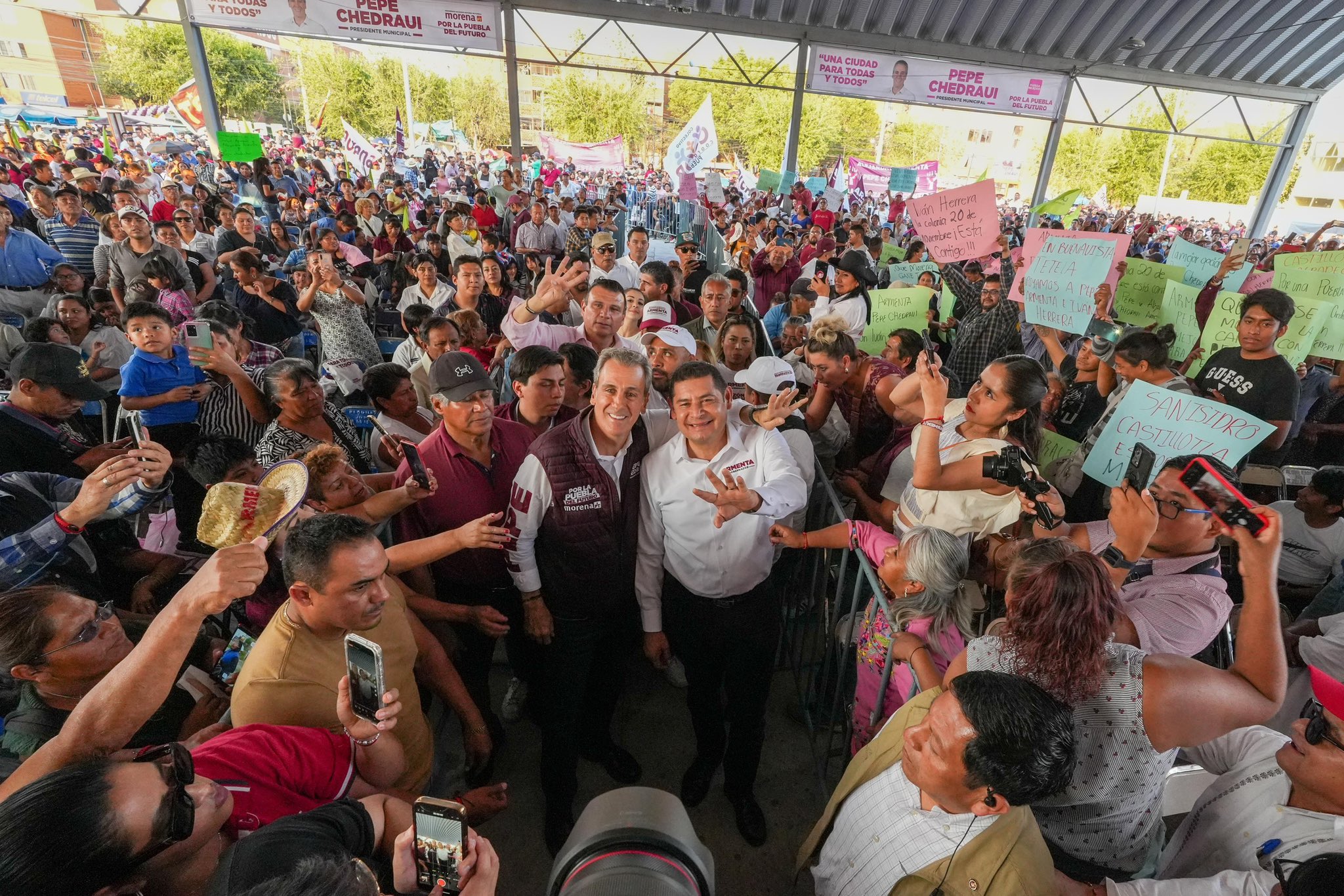 Presenta Pepe Chedraui Planilla De Candidatos A Regidores De Puebla