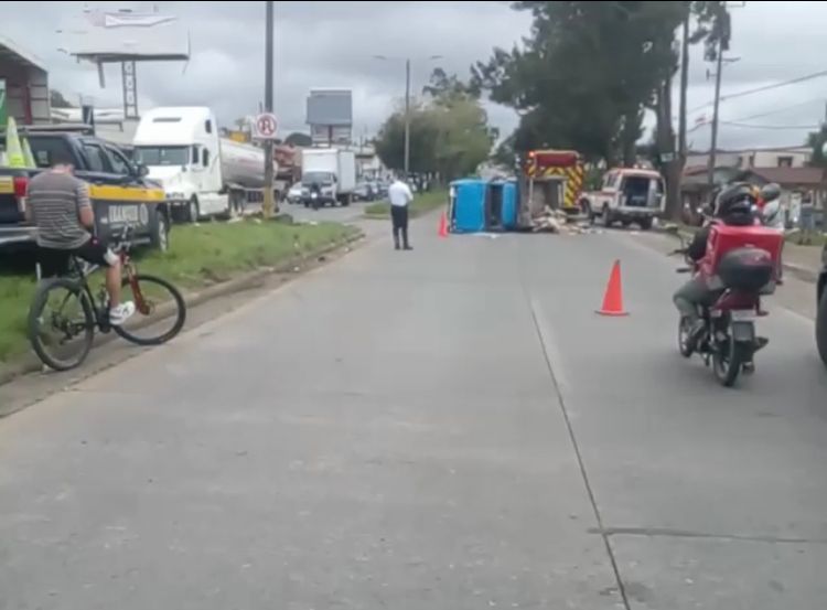 Video Qué impactante Así ocurrió el choque múltiple en Cartago La