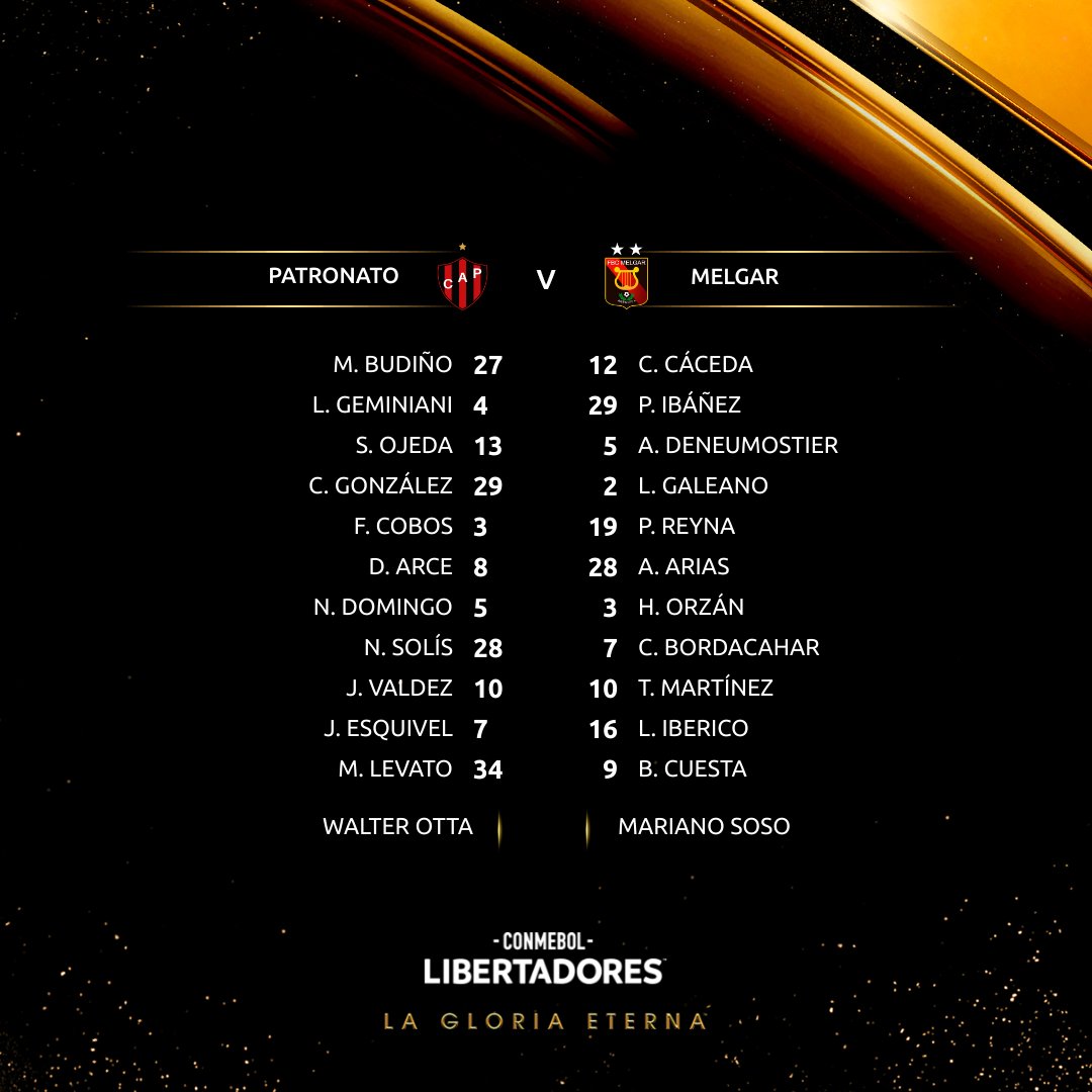 C Mo Qued Melgar Vs Patronato Por Fecha De Copa Libertadores