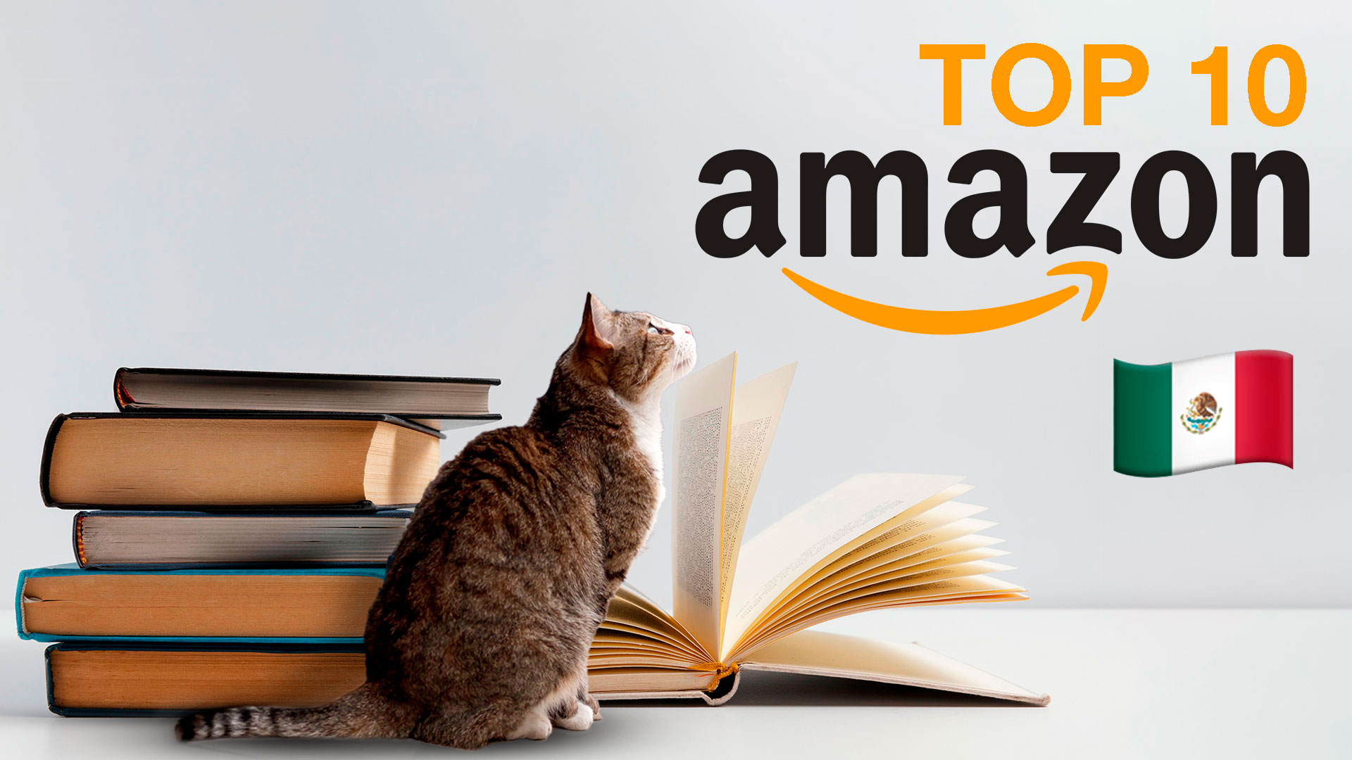 Conoce los libros más vendidos en Amazon México