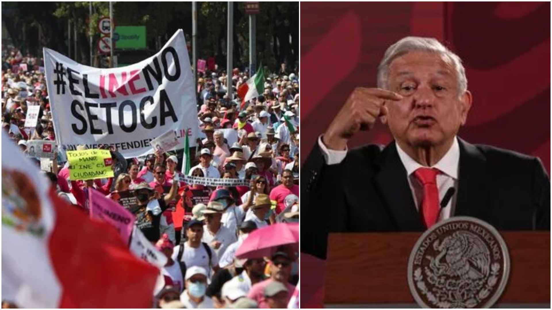 Amlo Asegur Que La Marcha Del Domingo No Es Un Asunto De Colores Y