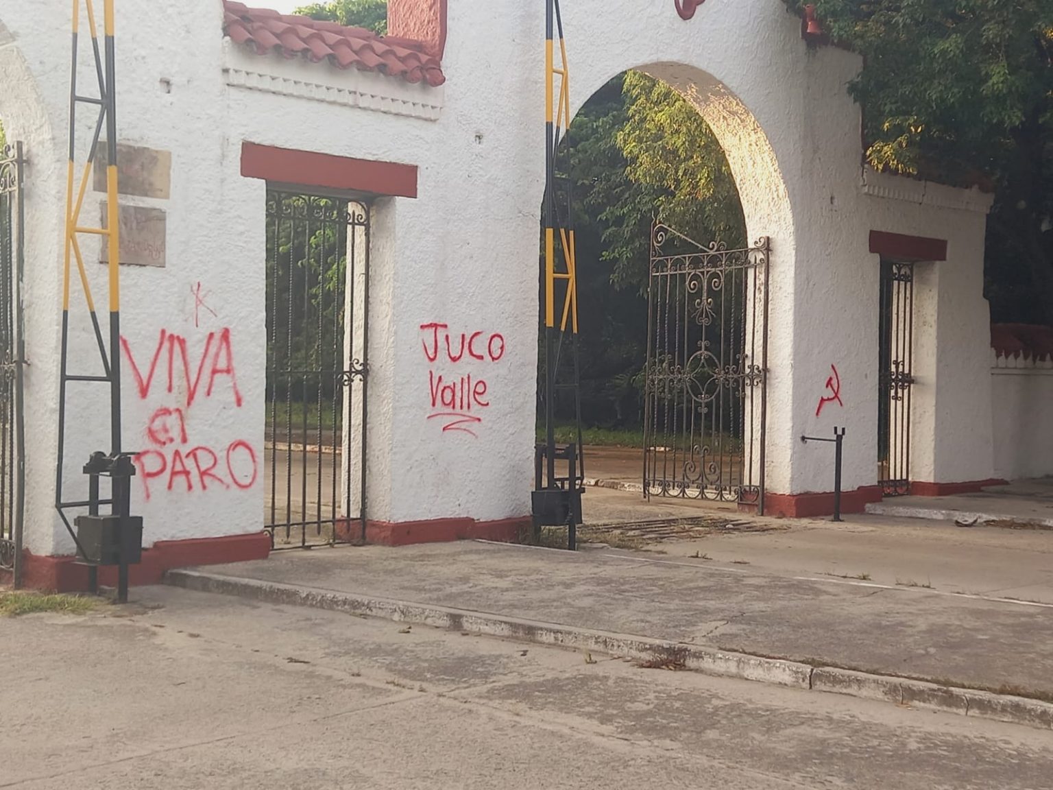 Indignaci N En Santa Marta Vandalizaron La Fachada De La Quinta De San