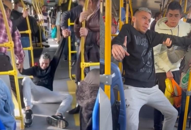 Video Se Subi A Un Bus De Transmilenio Para Grabar Un Tiktok Y Lo