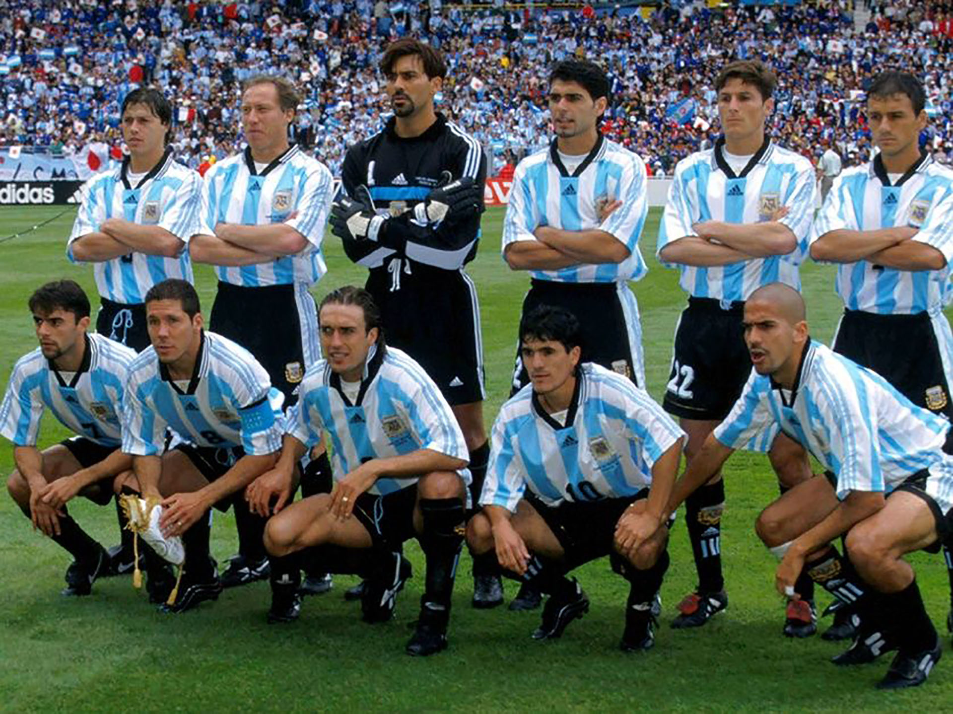 Аргентина футбол сборная 1998