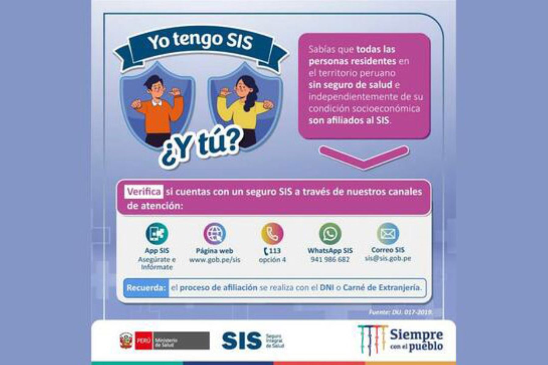 SIS cómo saber si tengo el Seguro Integral de Salud Infobae