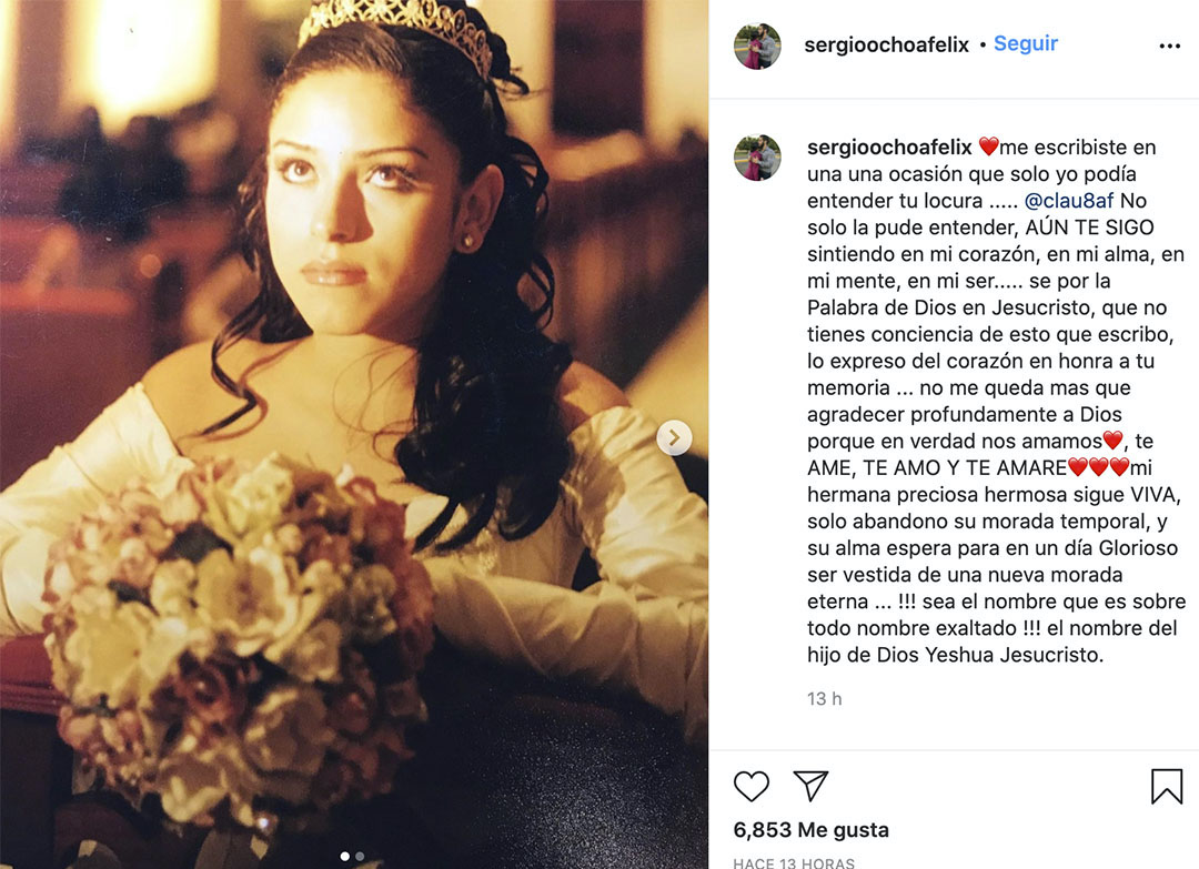 Claudia Felix Ochoa Instagram