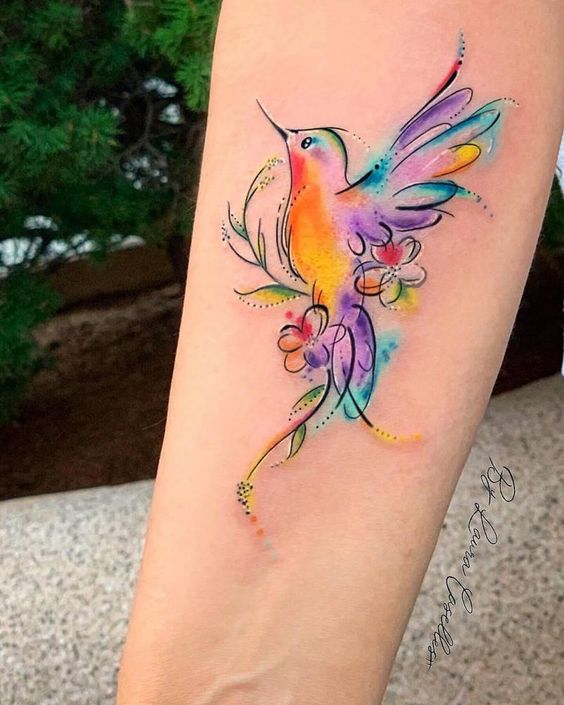 Introducir 60 imagen colibri tatuaje diseños Viaterra mx