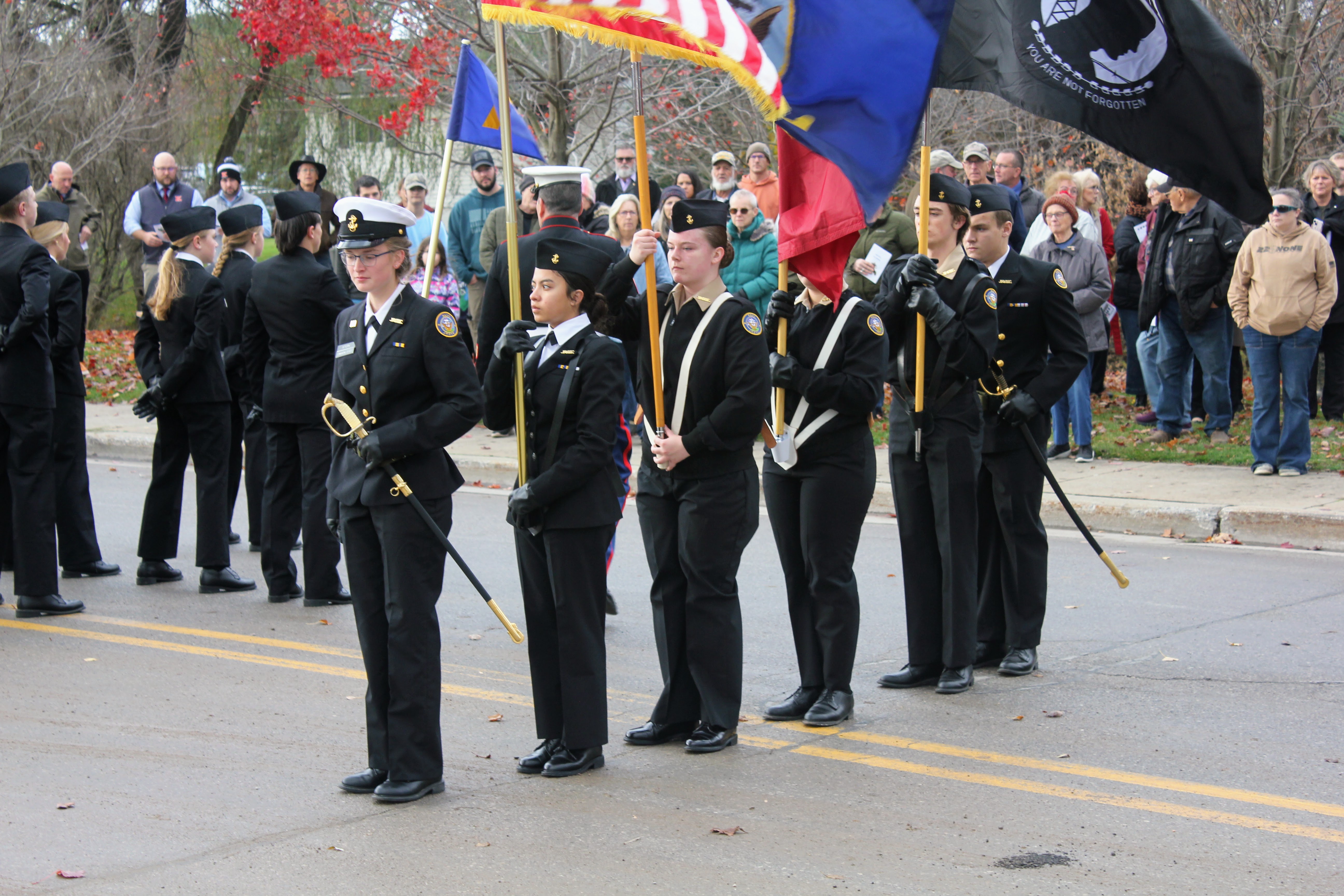 Kingsley High School's Naval Junior Officers' Reserve Training Corps. has advanced two teams to the regional finals of a nationwide academic competition.