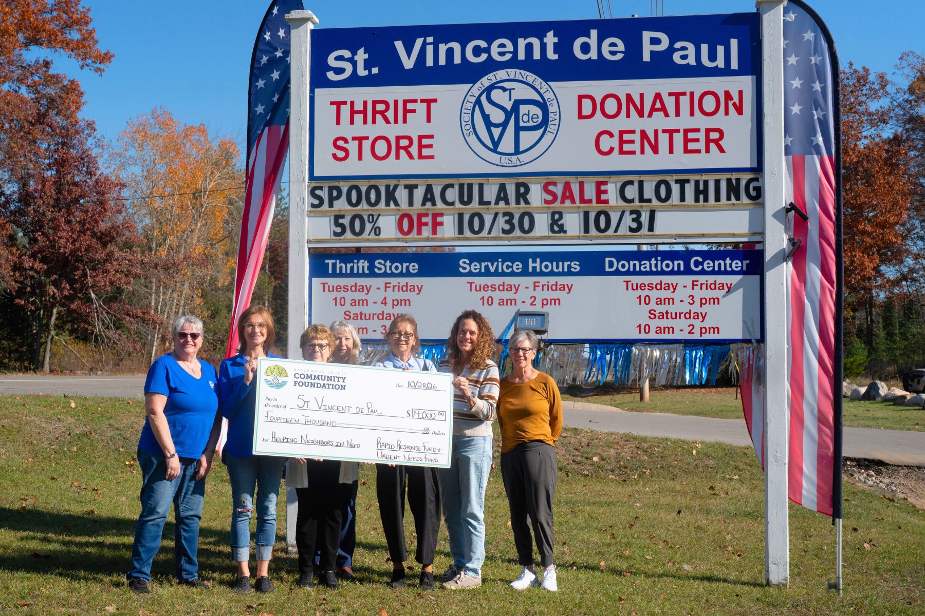 Roscommon County food pantries receive $34,000 to combat rising hunger demands