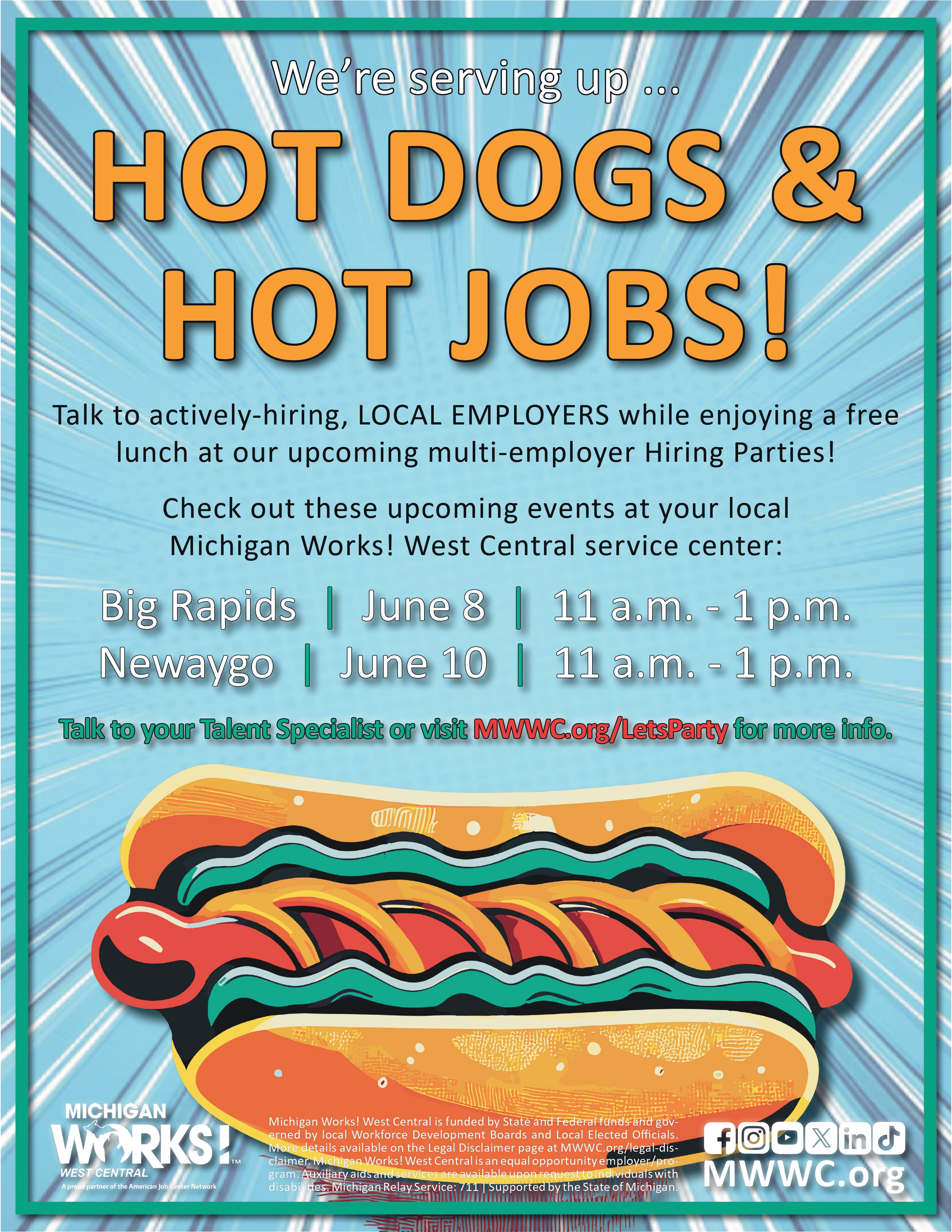 MiWorks! West Central announces annual job fair in Big Rapids, Newaygo