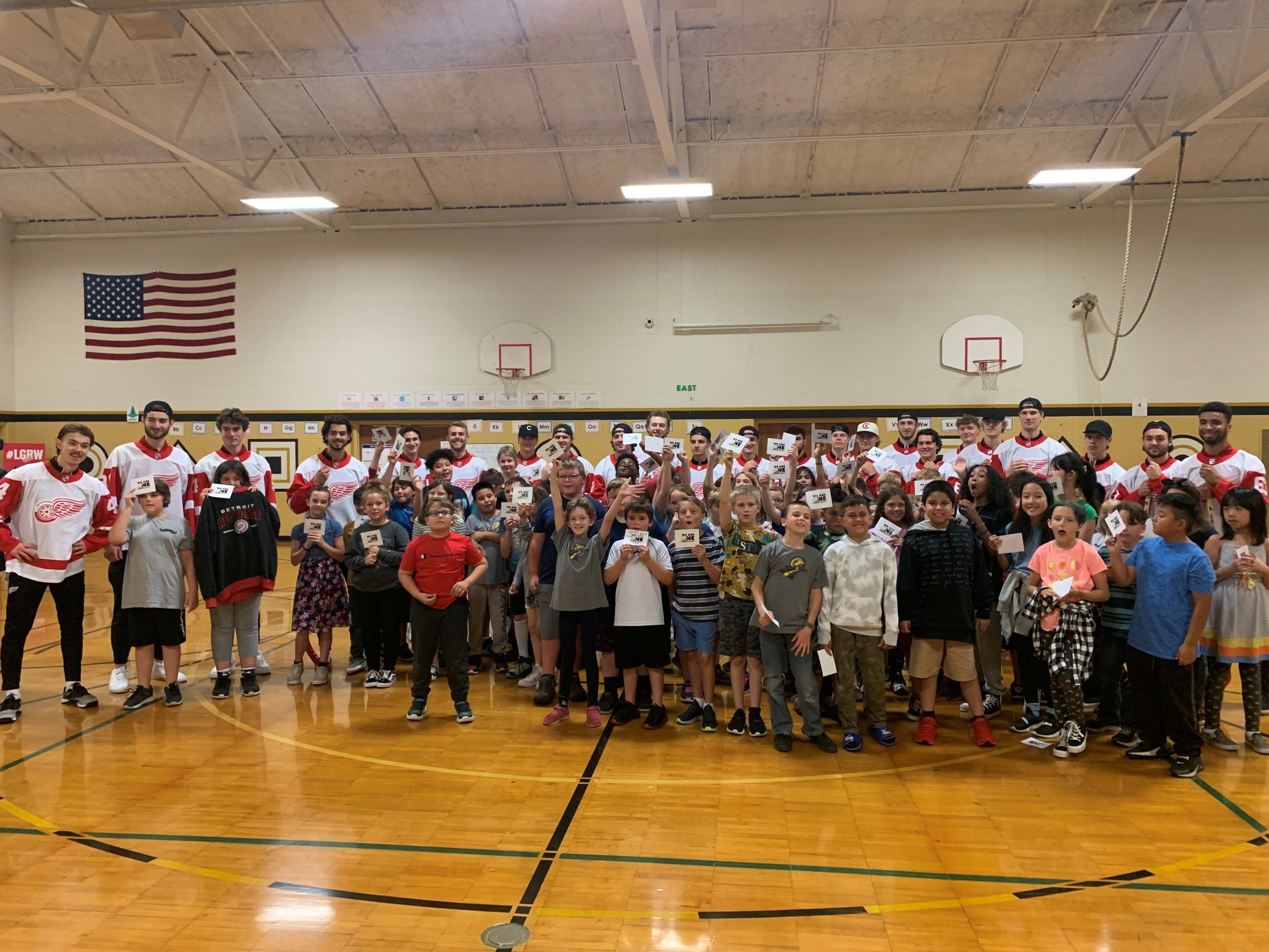 Red Wings Prospects Run Clinic at Traverse City Heights Elementary – 9 ...