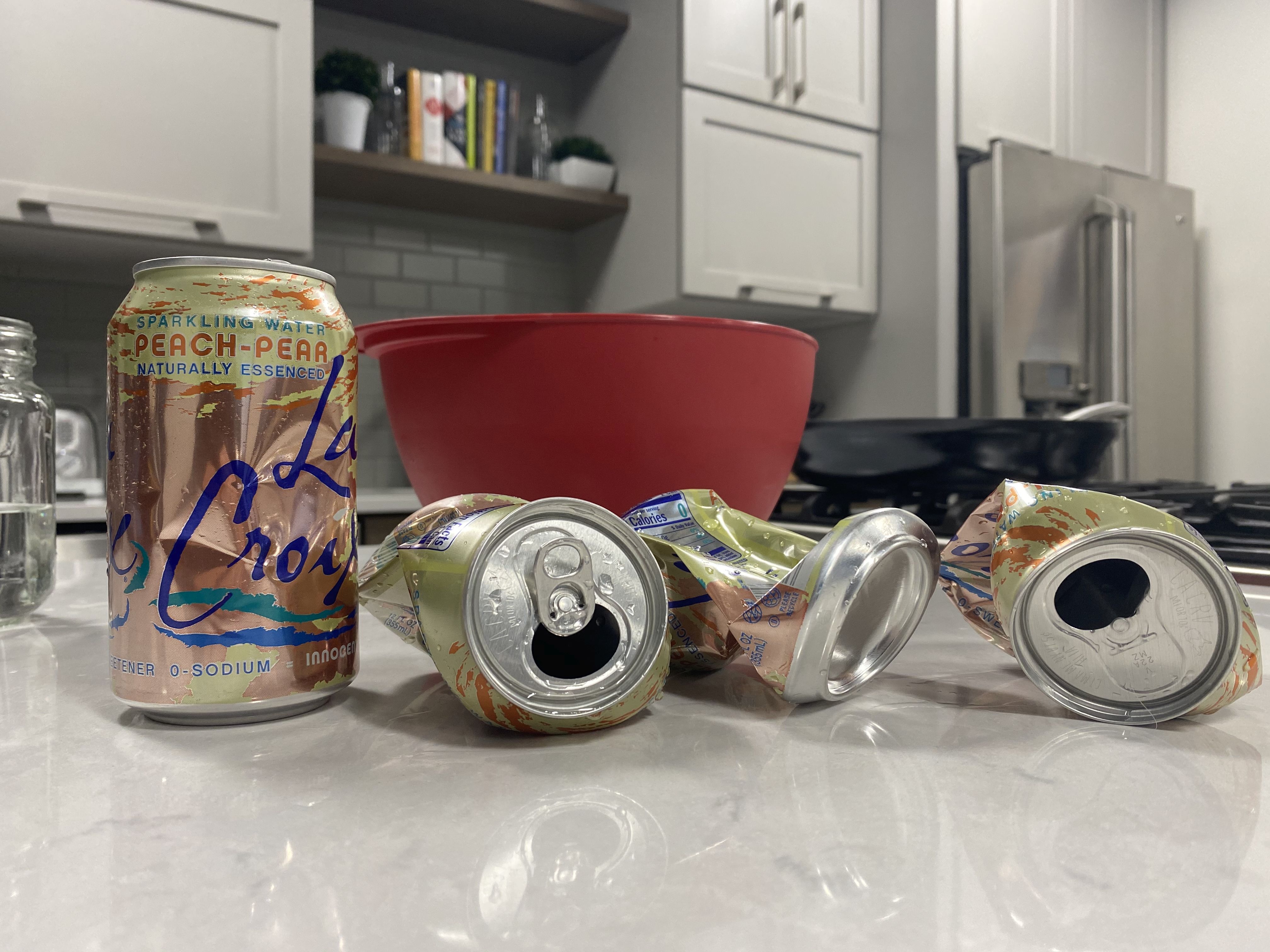 crushed soda can experiment