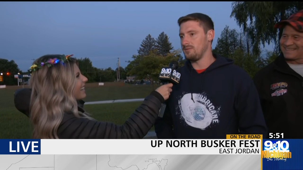 MTM On The Road Up North Busker Fest Comes To East Jordan 9&10 News