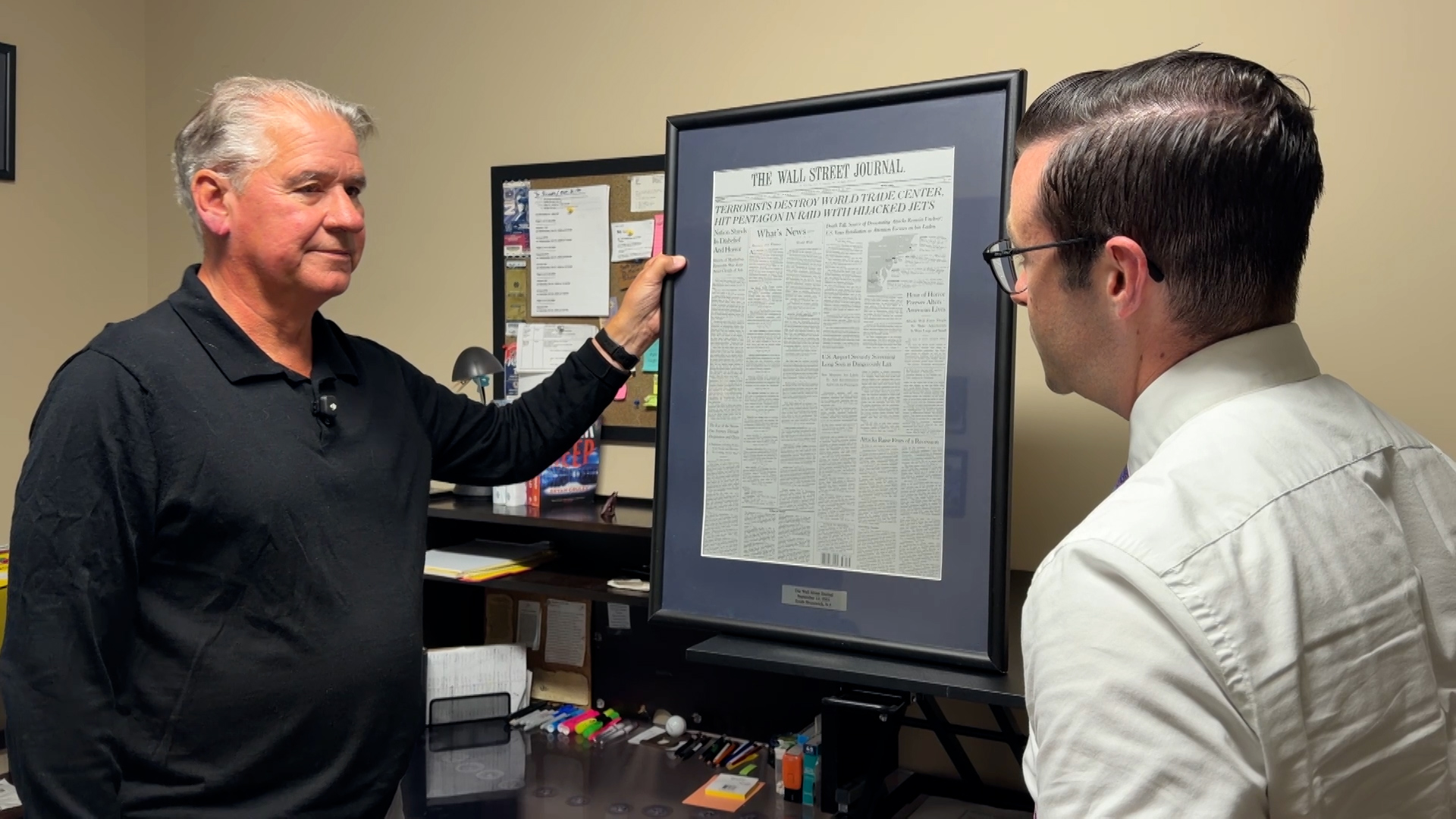 Wall Street Journal reporter recalls covering September 11th attacks