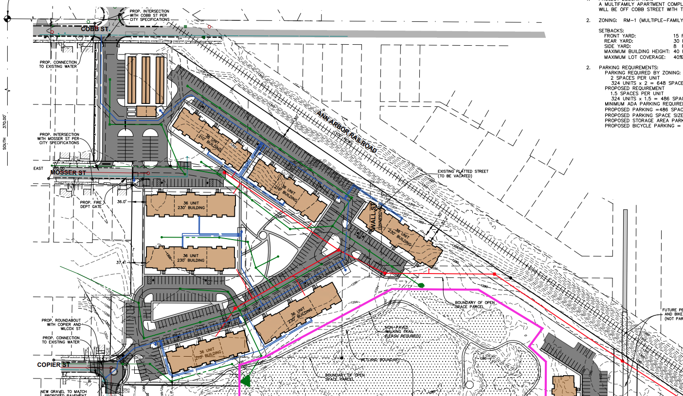Cadillac’s largest apartment project under construction amid housing boom