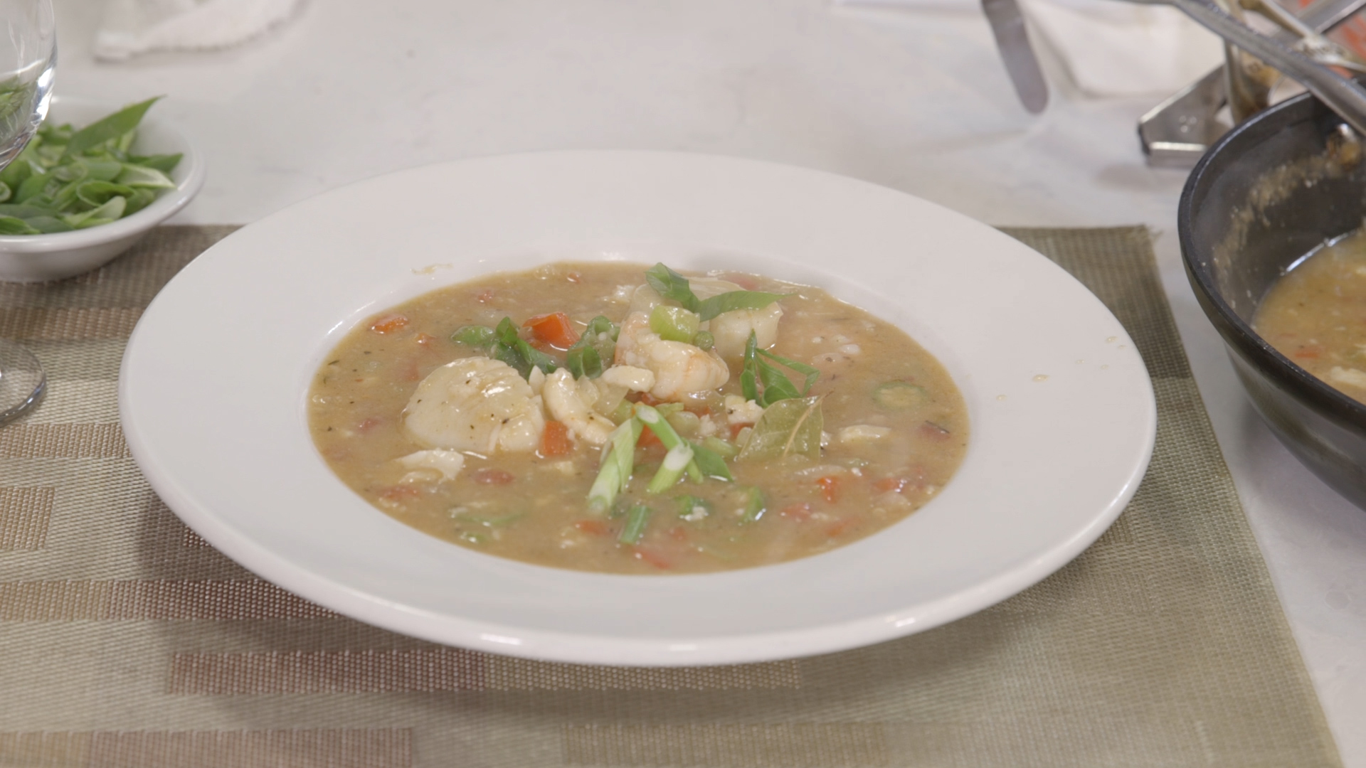 Cooking with Chef Hermann: Shrimp and Fish Stew with Okra