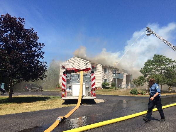 Petoskey Fire Destroys Several Apartments, Fireworks Believed To Be ...