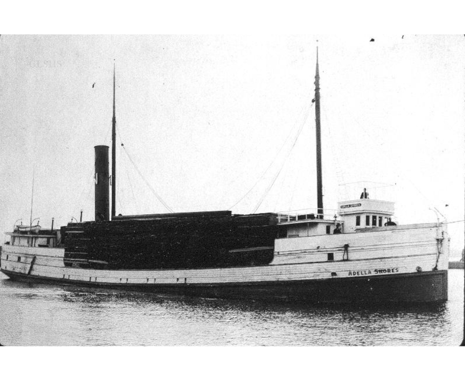 Adella Shores shipwreck discovered 115 years after it sank near Whitefish Point