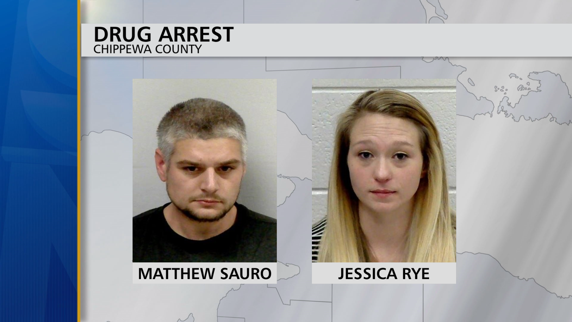 Two Arrested For Meth Other Drugs in Chippewa County 9 10 News