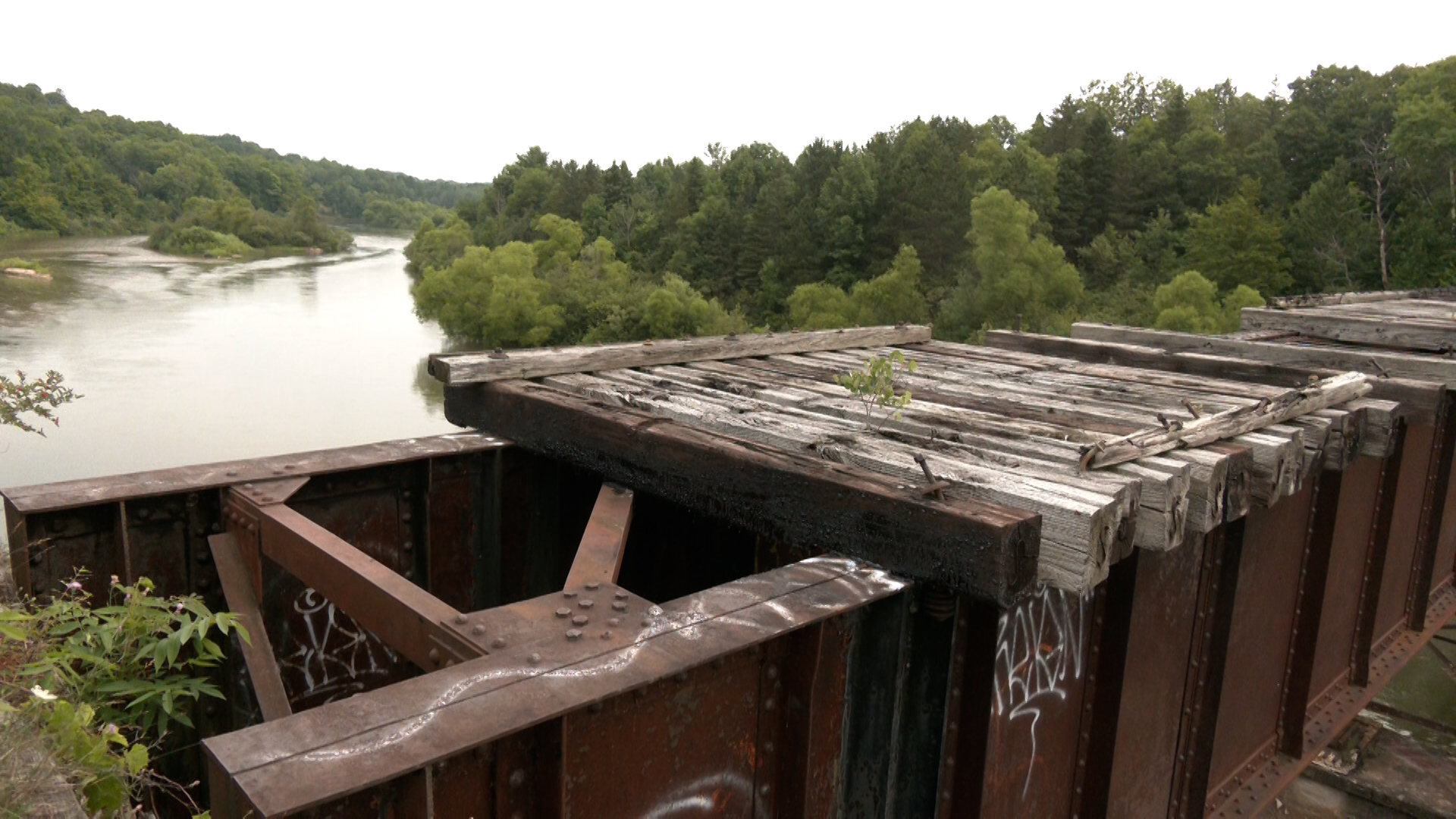 Historic Ann Arbor railroad bridge near Mesick getting DNR rehab for trail safety