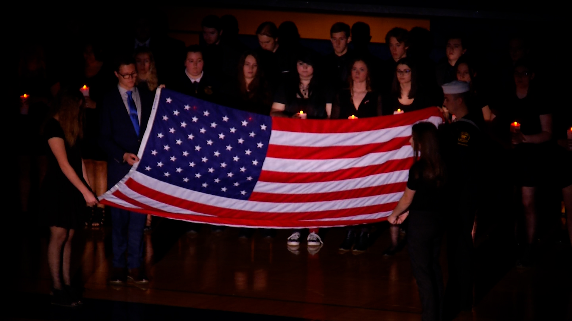 Cadillac Senior High School Celebrates Veterans Day with Annual Assembly