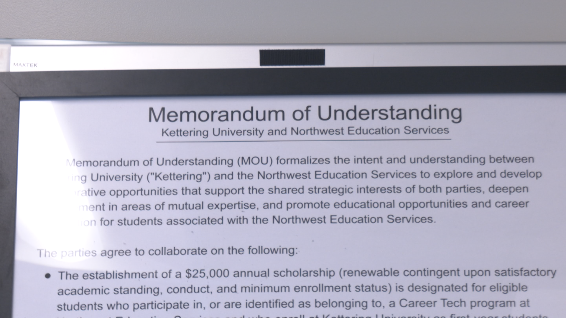Northwest Education Services and Kettering University launch $25,000 scholarship