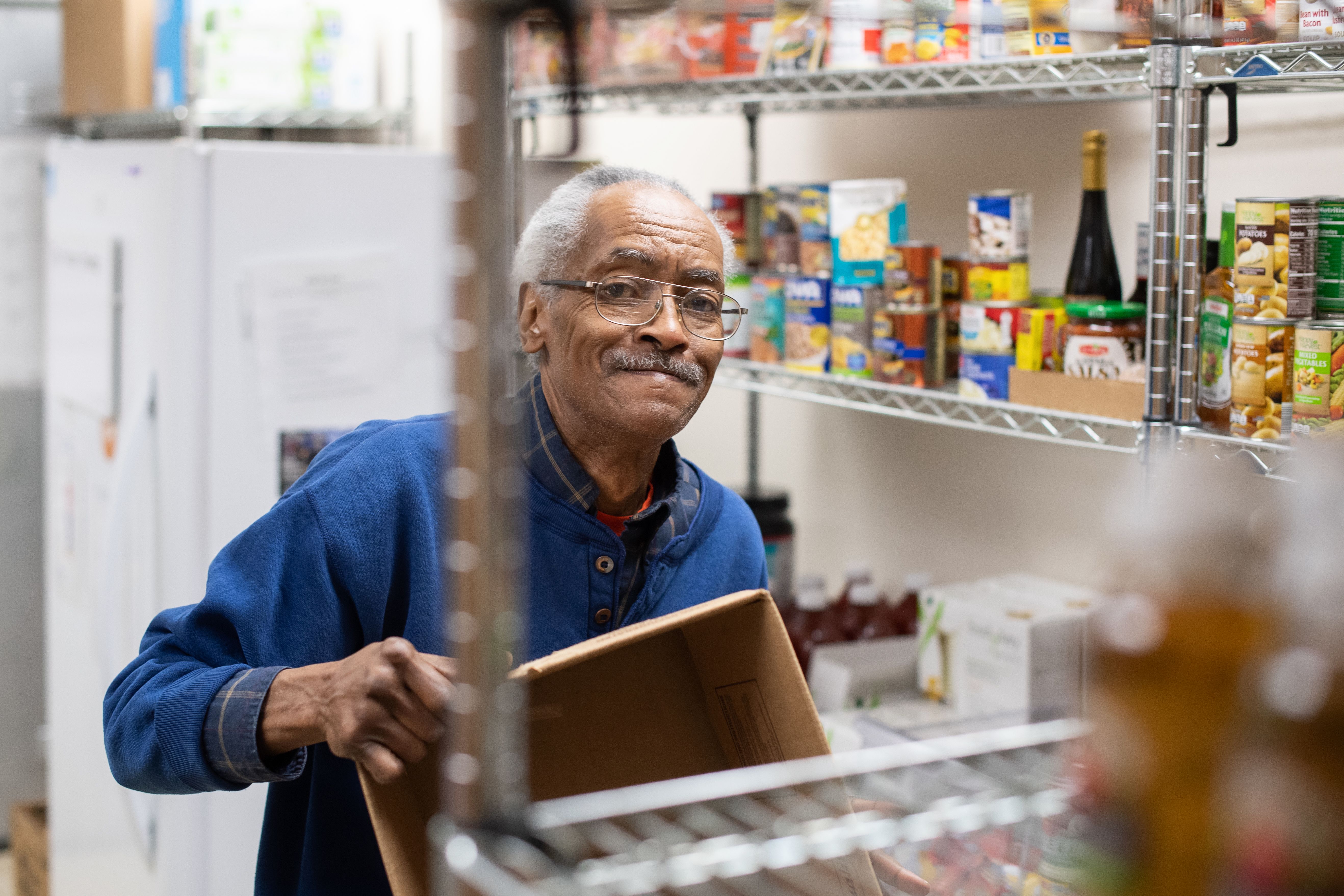 Bobby, volunteer at Salvation Army (Fulton)