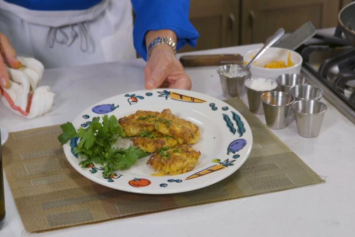 Cooking With Chef Hermann: Smoked Salmon-Butternut Squash Cakes