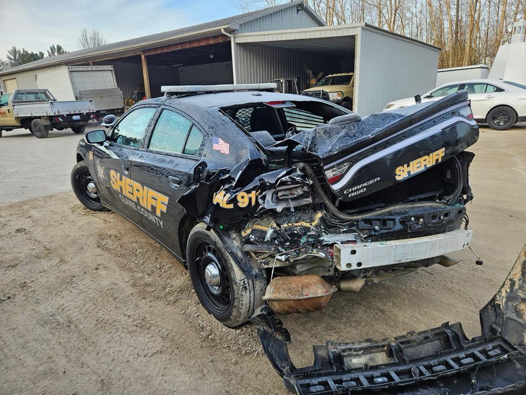 Driver charged with felony OVI after crashing into Clare County deputy ...