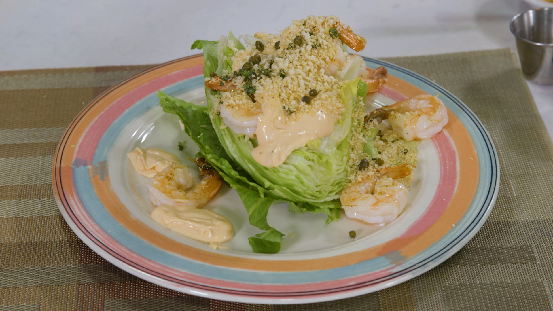 Wedge Salad With Shrimp And Sriracha Dressing.00 03 18 13.still001