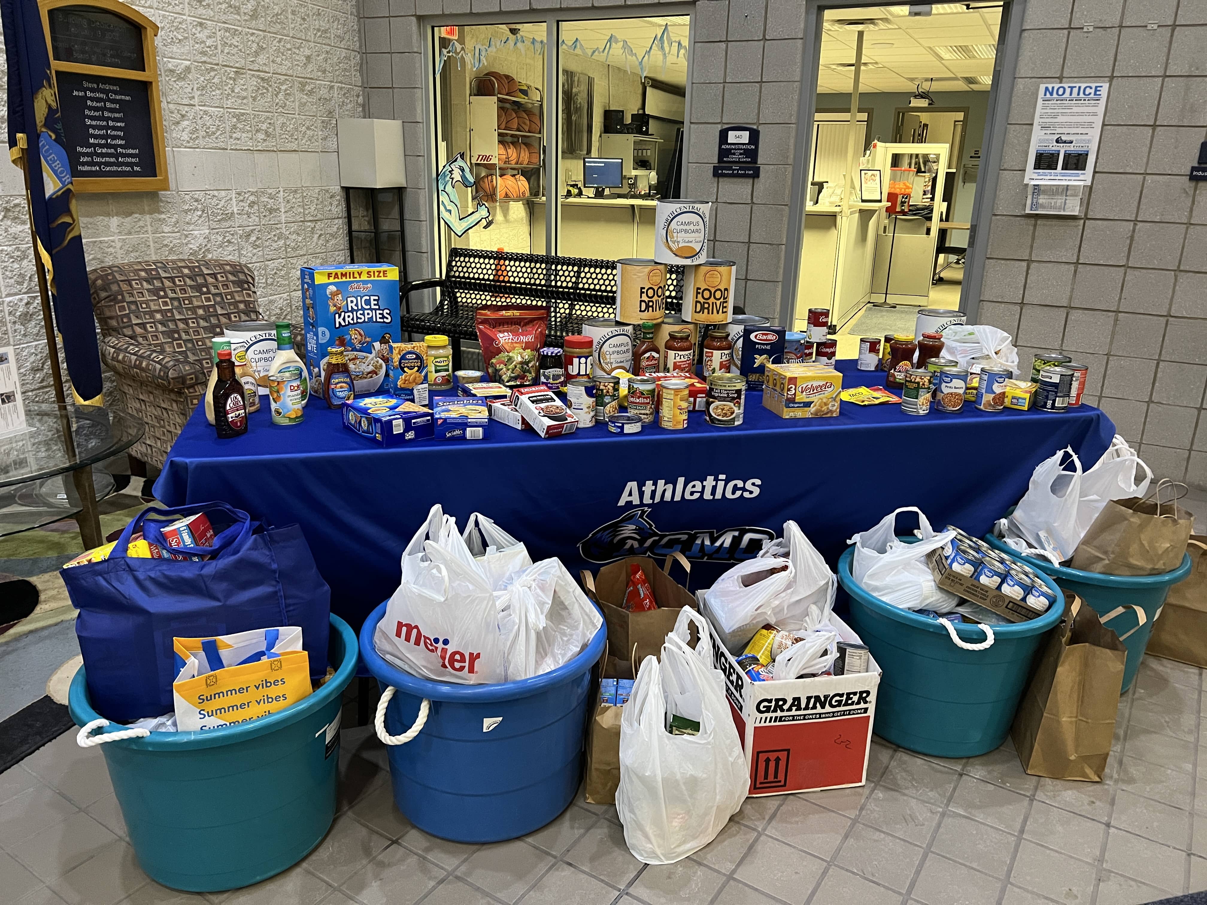 North Central Michigan College basketball doubleheader to benefit student food pantry