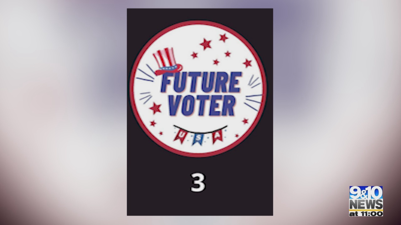 Winner of Future Voter Sticker Design Contest Announced – 9&10 News