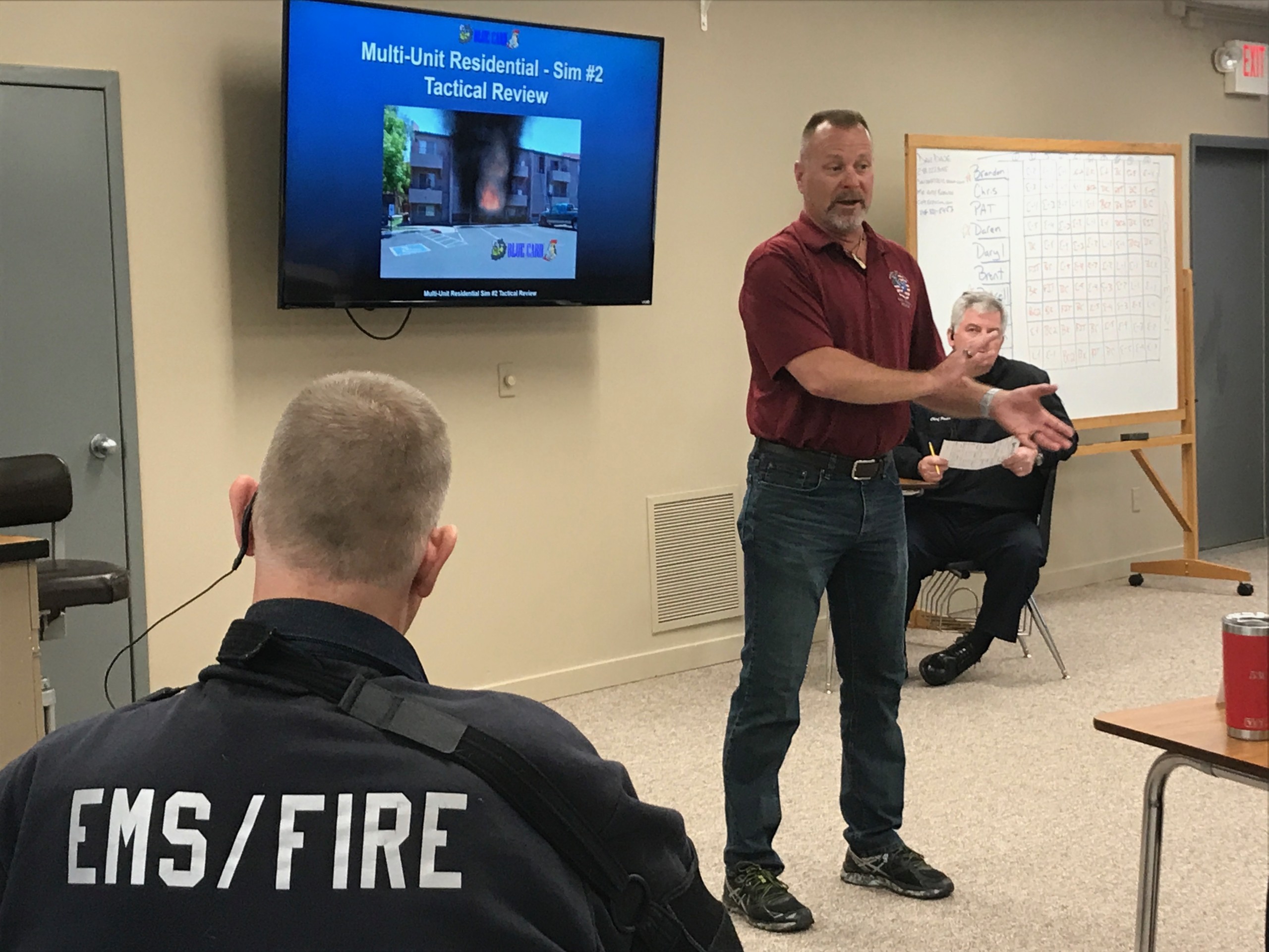 Firefighters Training to Become Blue Card Incident Commanders – 9&10 News