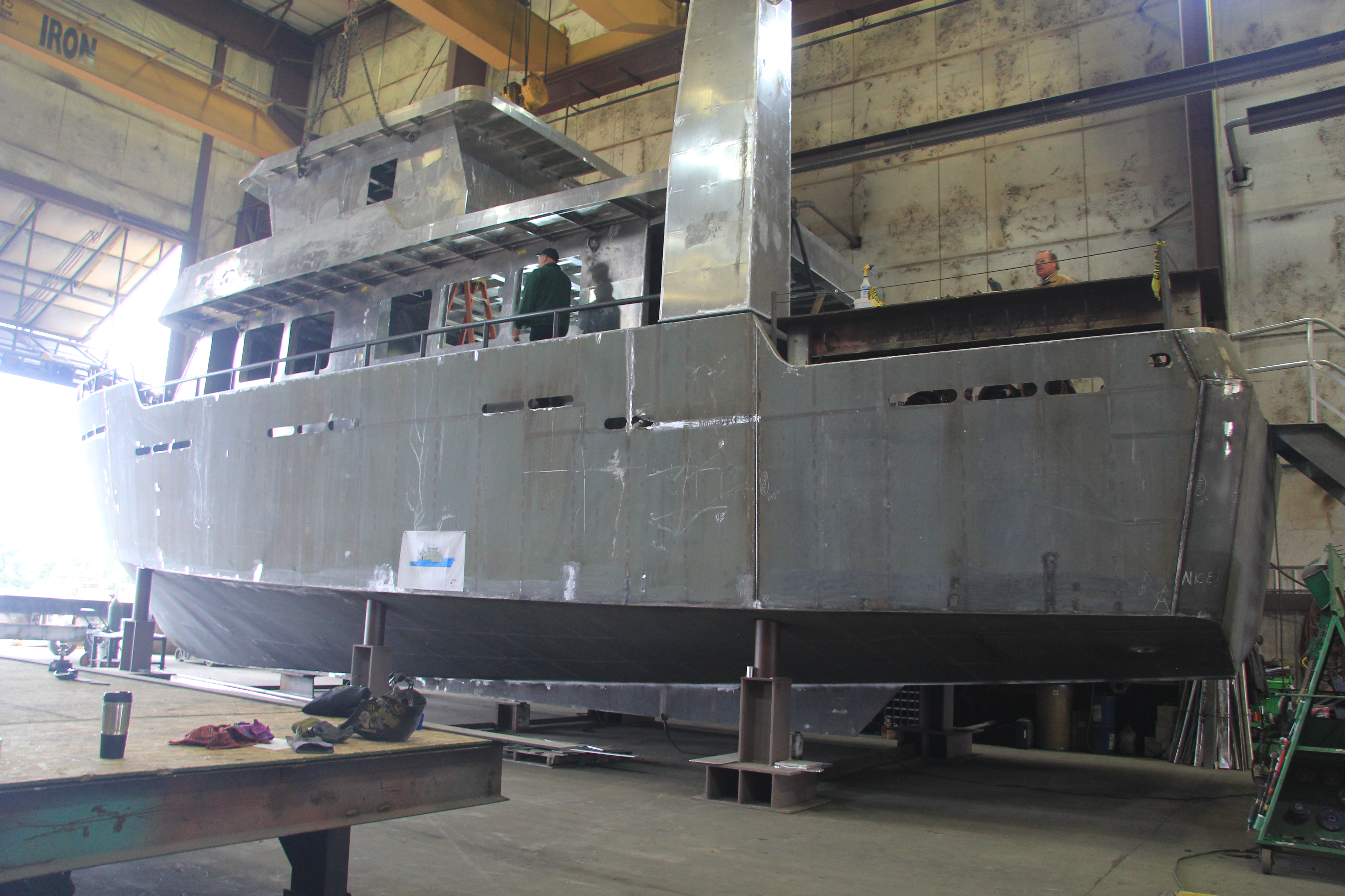 DNR collaborates with Moran Iron Works on new research vessel