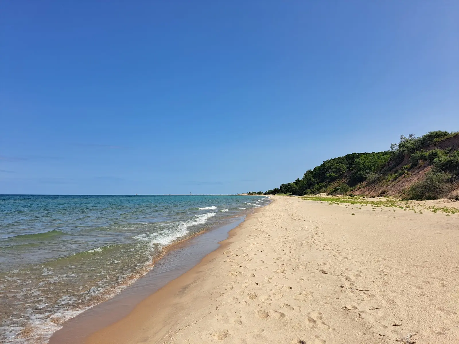 Manistee’s First Street Beach named best lake beach in nation by USA TODAY readers