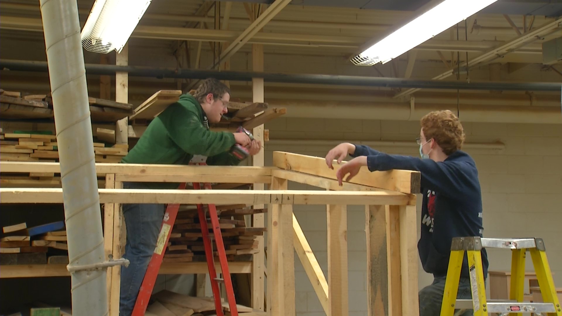 Pellston Area Students to Construct New CTE Building Over the Summer