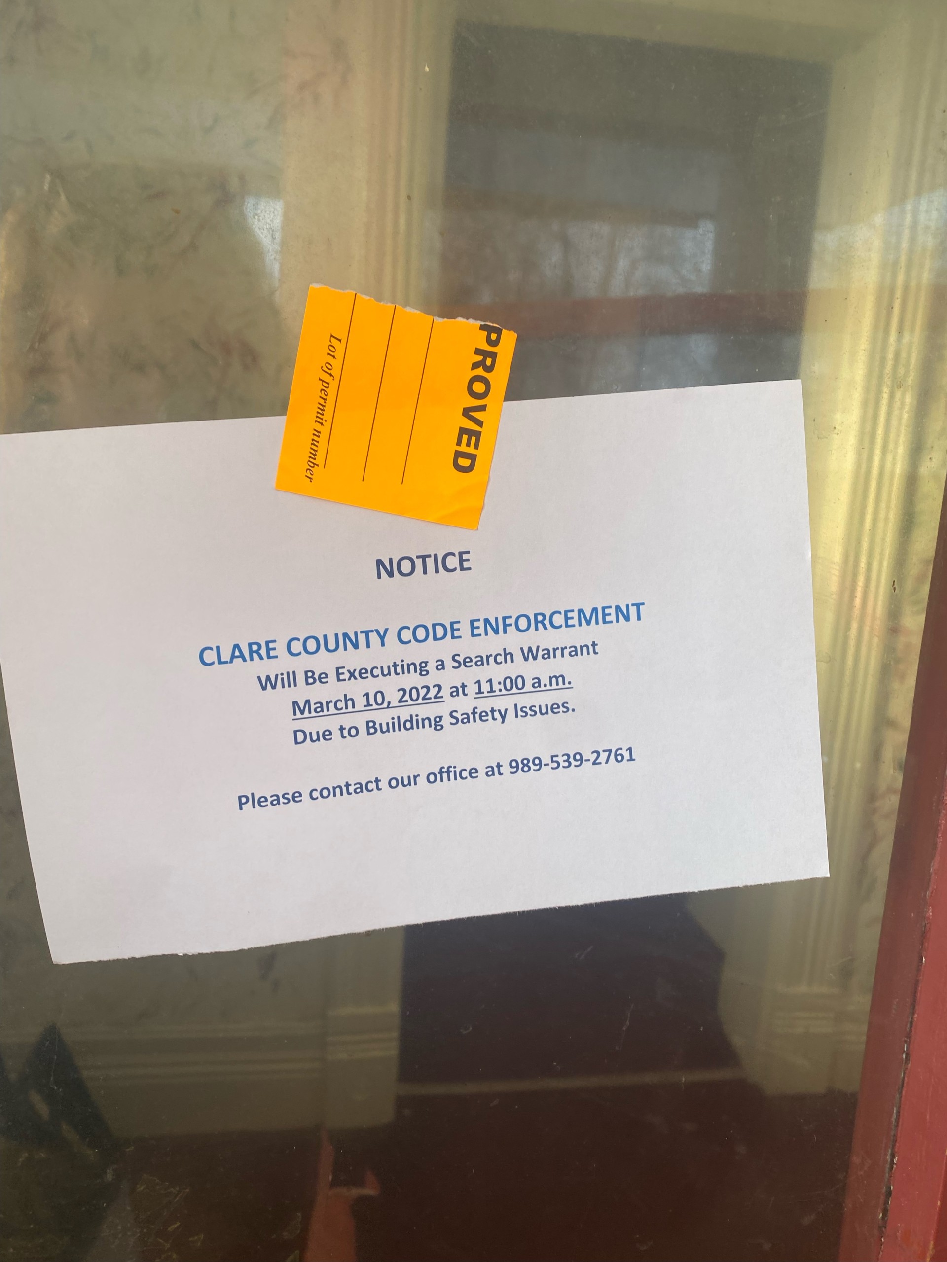 Clare Apartments Undergo Search Warrant and Inspection After Building  Safety Concerns – 9&10 News