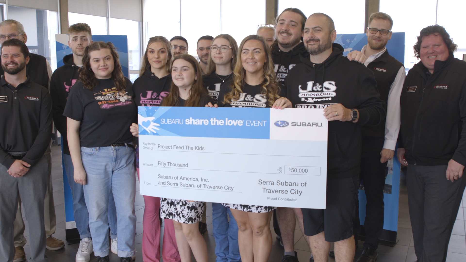 Project Feed the Kids receives major donation from Subaru Share the Love Event