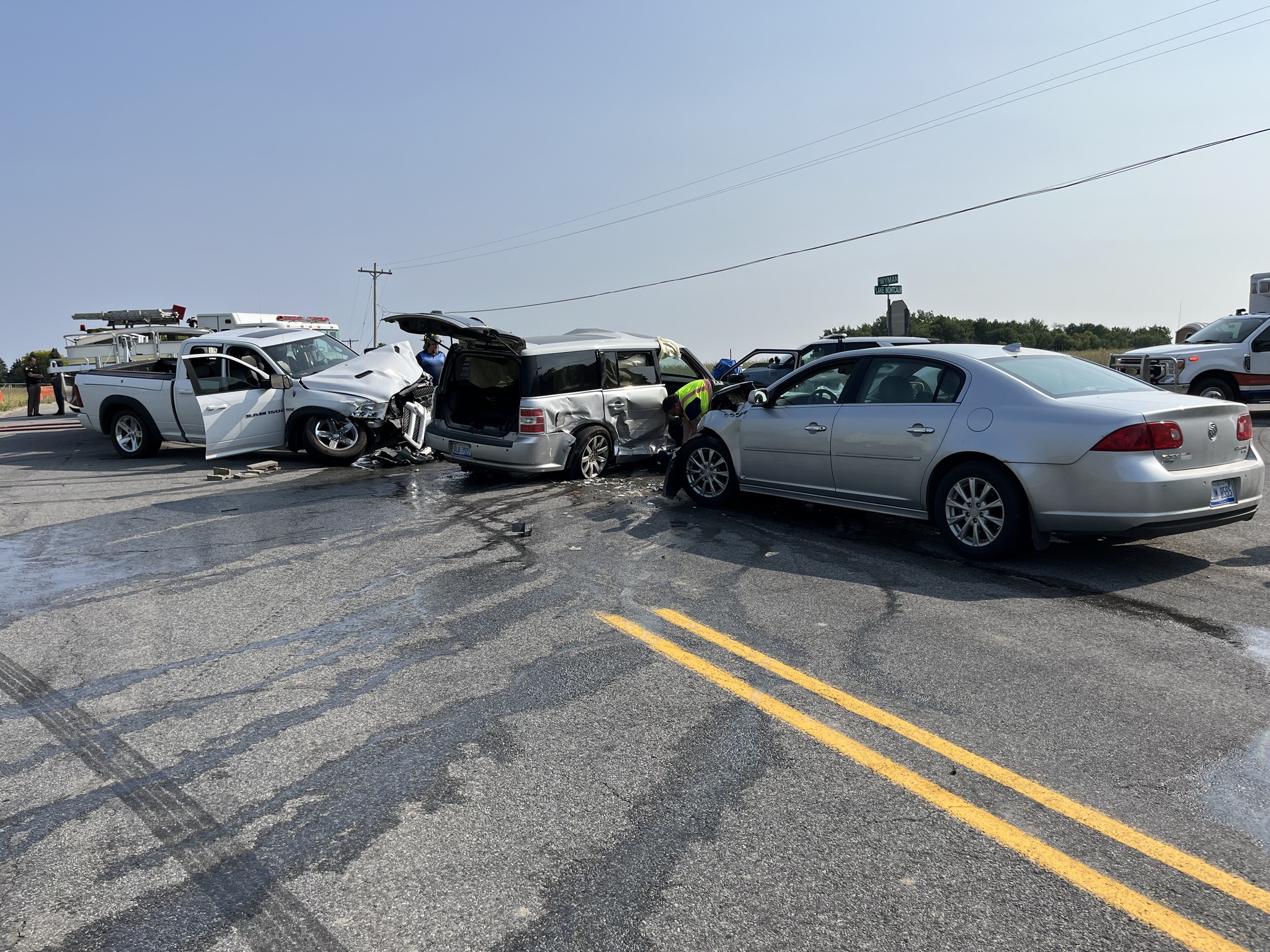 Montcalm County Car Accident Yesterday