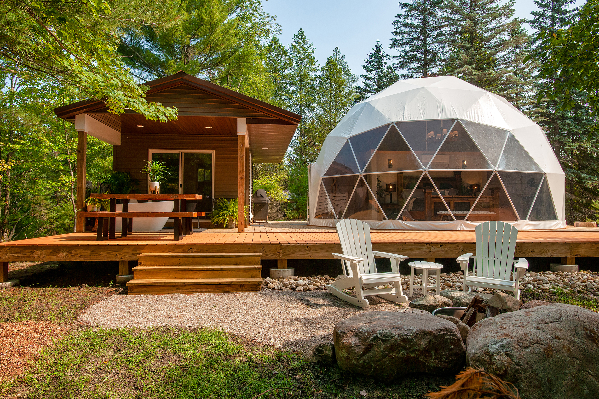 Silver Birch Resort Offers Unique, Luxurious Dome Camping Experience