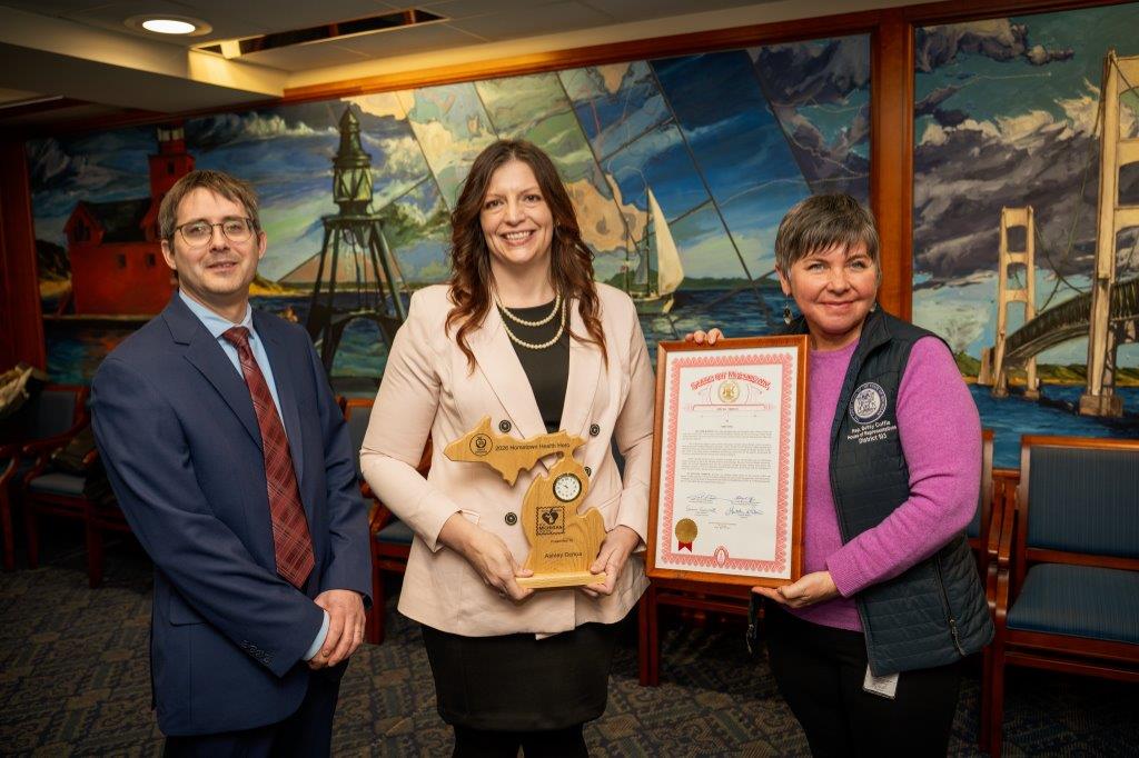 Munson Healthcare coordinator honored for food insecurity program