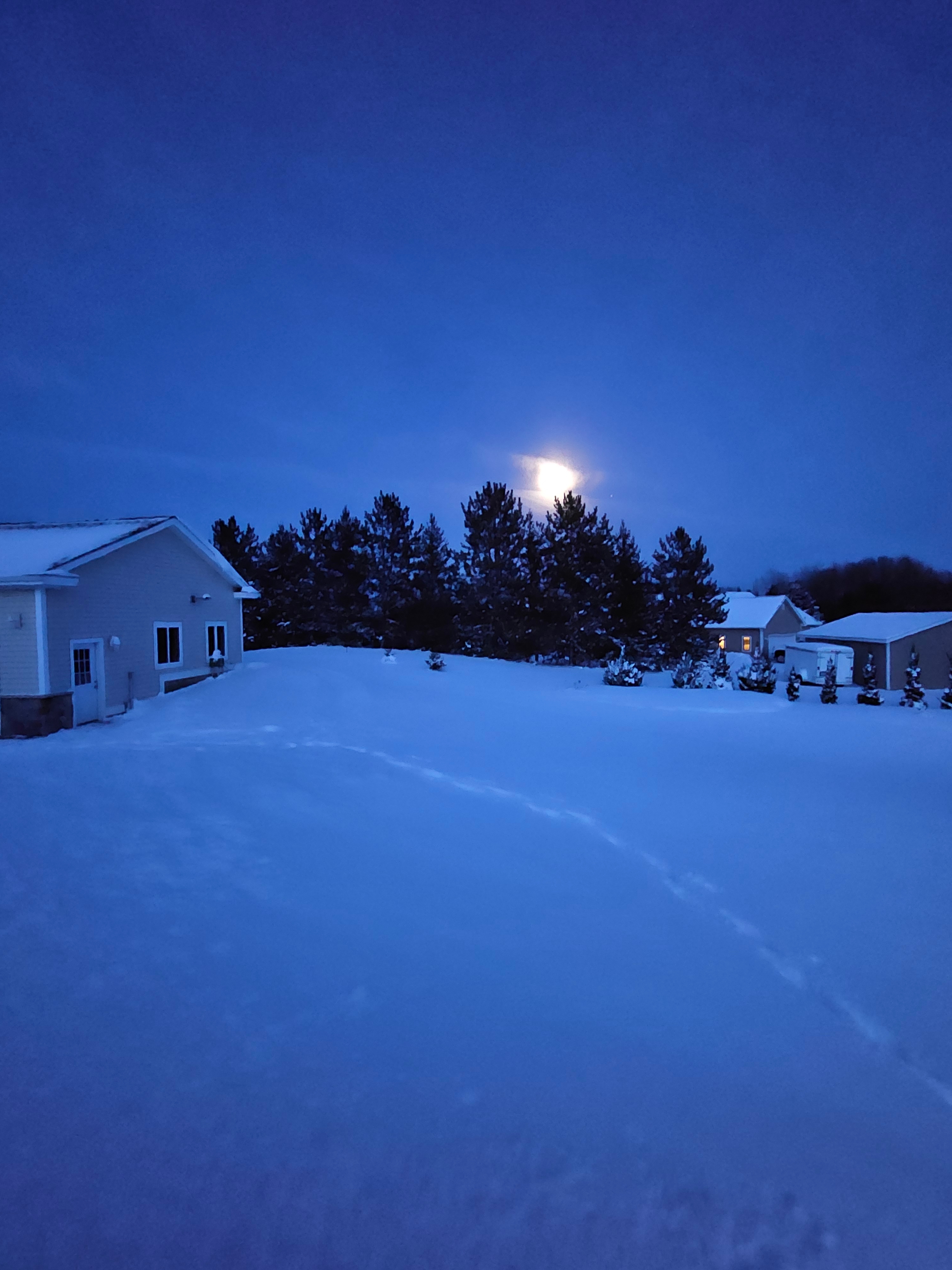 Early winter in Gaylord, MI