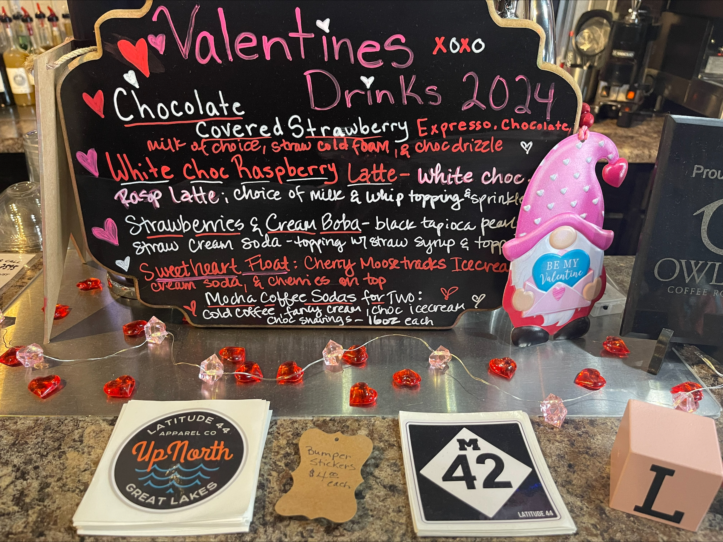On The Road: Sweetheart ice cream floats and more at Latitude 44