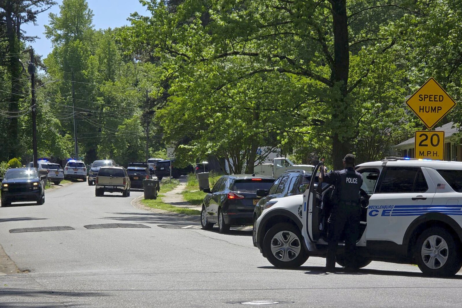 Numerous law enforcement officers have been struck by gunfire in North Carolina city, police say